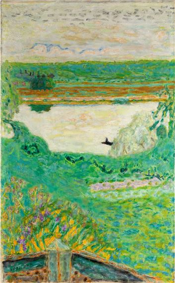 La Seine à Vernon by Pierre Bonnard, 1930