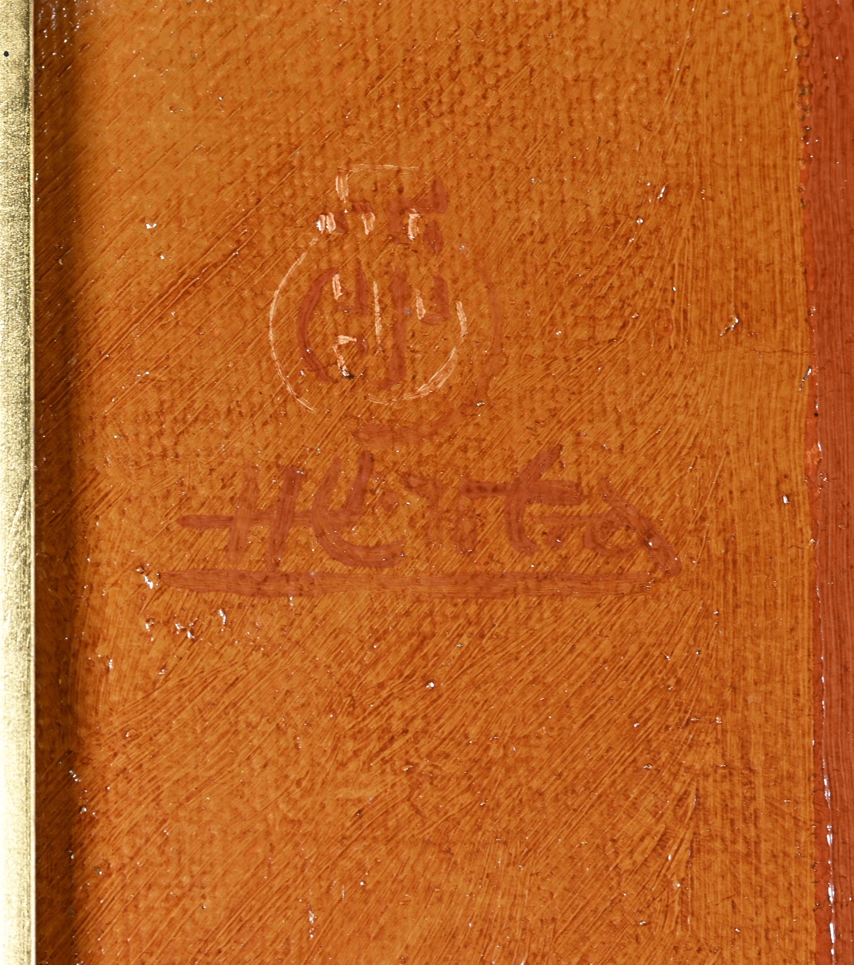 Artwork by José Herrera, Le Maillot de bain au monogramme, Made of oil on canvas