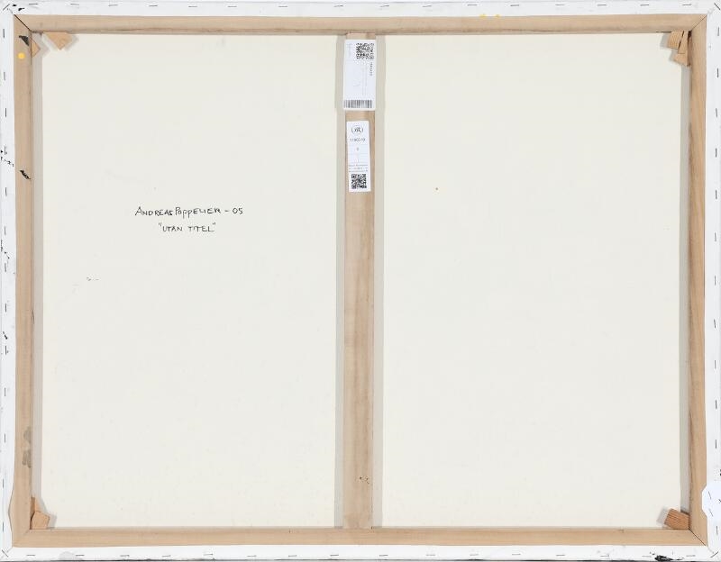 Artwork by Andreas Poppelier, Utan titel, Made of Oil On Canvas