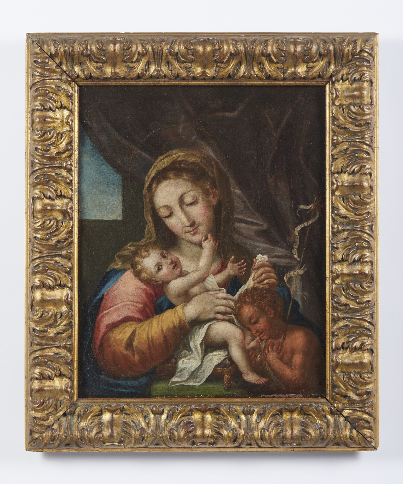 Italian School, 18th Century | Madonna with Child and Young Saint John ...