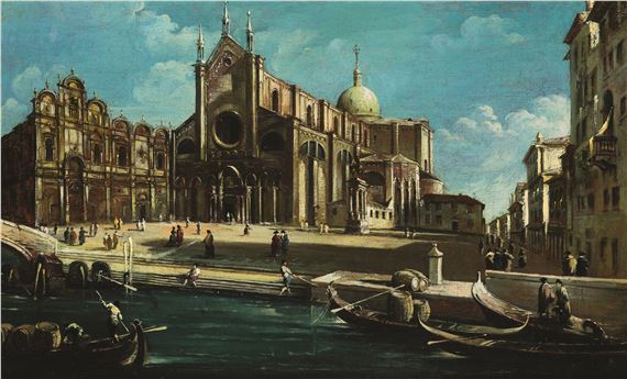 Campo dei Santi Giovanni e Paolo, Venice - Francesco Guardi