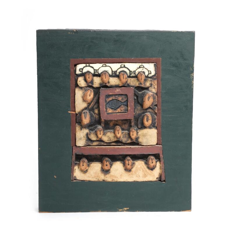 Artwork by Niels Helledie, Untitled, Made of Wooden And Stoneware