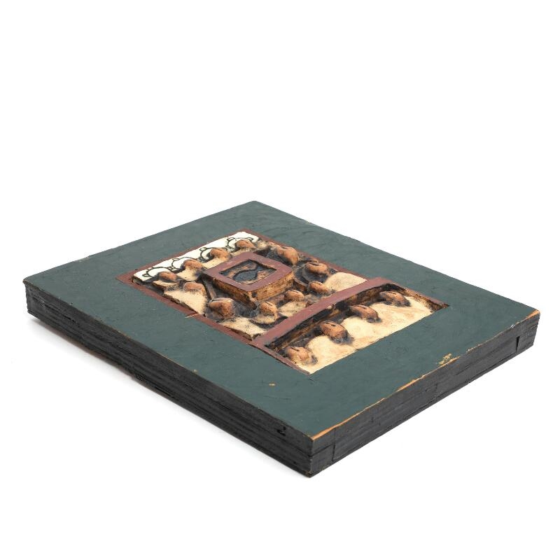 Artwork by Niels Helledie, Untitled, Made of Wooden And Stoneware