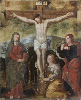 Crucifixion - Emilian School, 16th Century