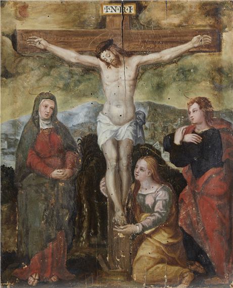 Crucifixion - Emilian School, 16th Century