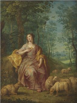 Saint Genevieve - Jacob Andries Beschey