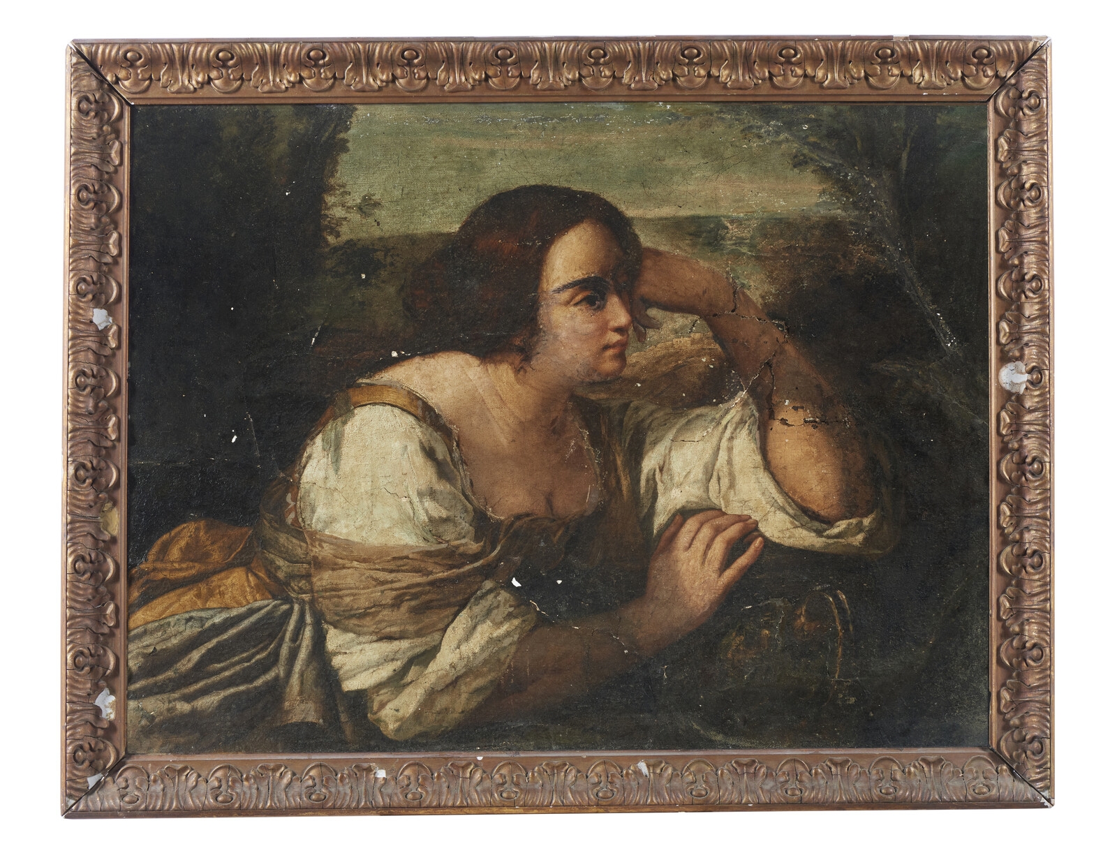 Artwork by Artemisia Gentileschi, Samaritan, Made of Oil On Canvas