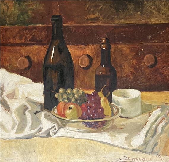 Bodegon con uvas - Jorge Damiani