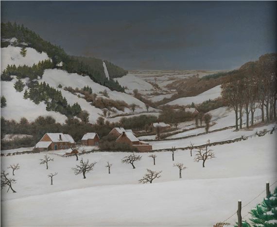 Vallée de la Hoëgne à Neufmarteau-Polleur by Joseph Gérard