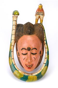 African Guro Mask, Ivory Coast - Guro Kamiguchi