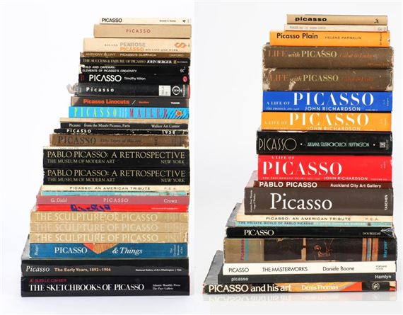 Pablo Picasso | Group of Pablo Picasso Art and Reference Books | MutualArt