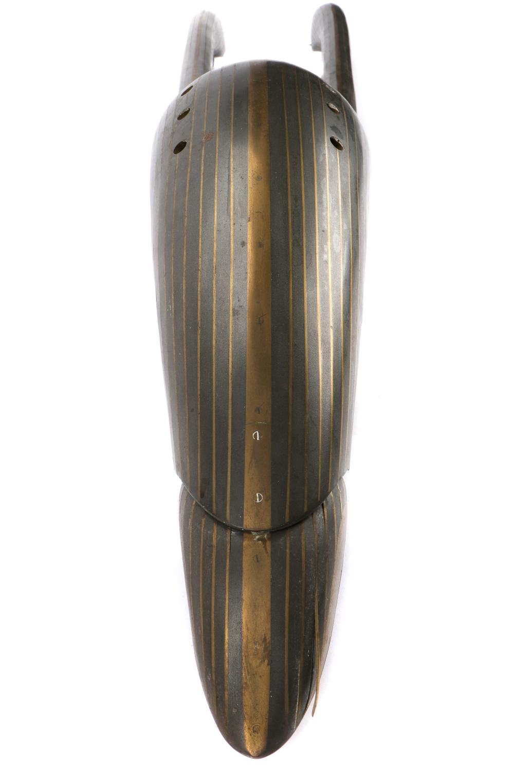 Artwork by Paul Ripley Jenkins, Sphinxata, Made of Metal, Rubber And Wood