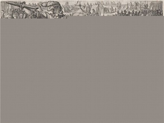 Giovanni de Medici in Duel by Hendrick Goltzius, 1583