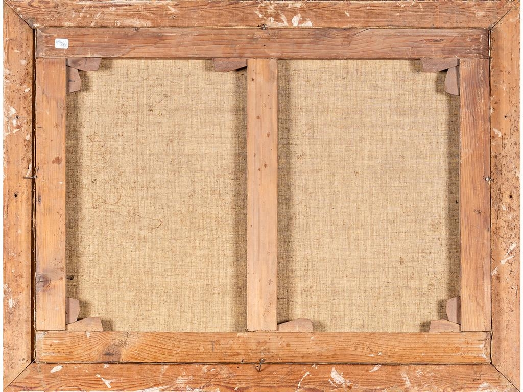 Artwork by Francesco Filippini, Bord de côte rocheuse, Made of oil on canvas