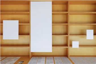 Seewon Hyun: A Technique of Occupying Space: Floor Plan Cabinet - Beijing Inside-Out Art Museum