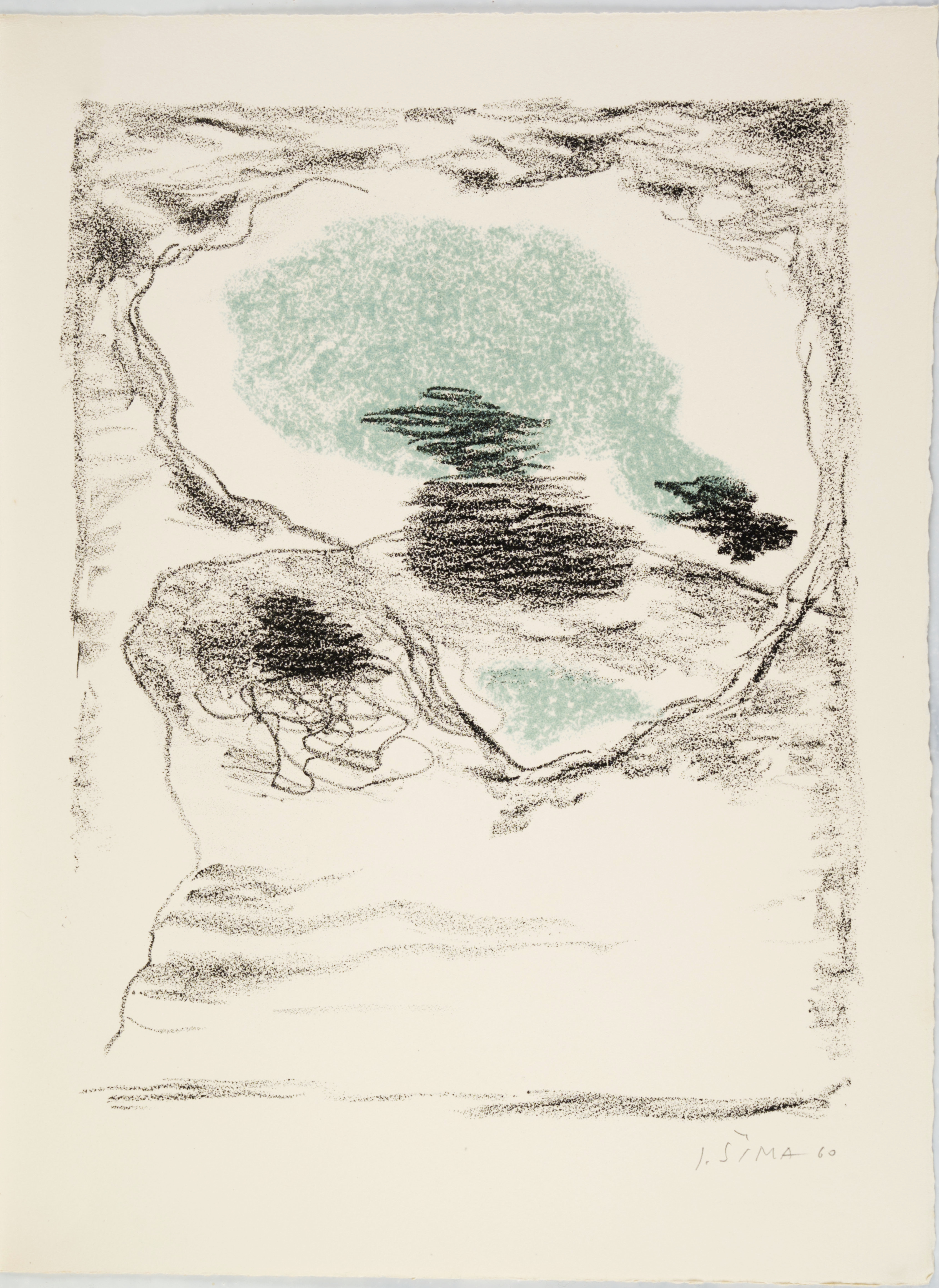 Josef Sima | SACRE ET MASSACRE DE LÂ´AMOUR (1960) | MutualArt