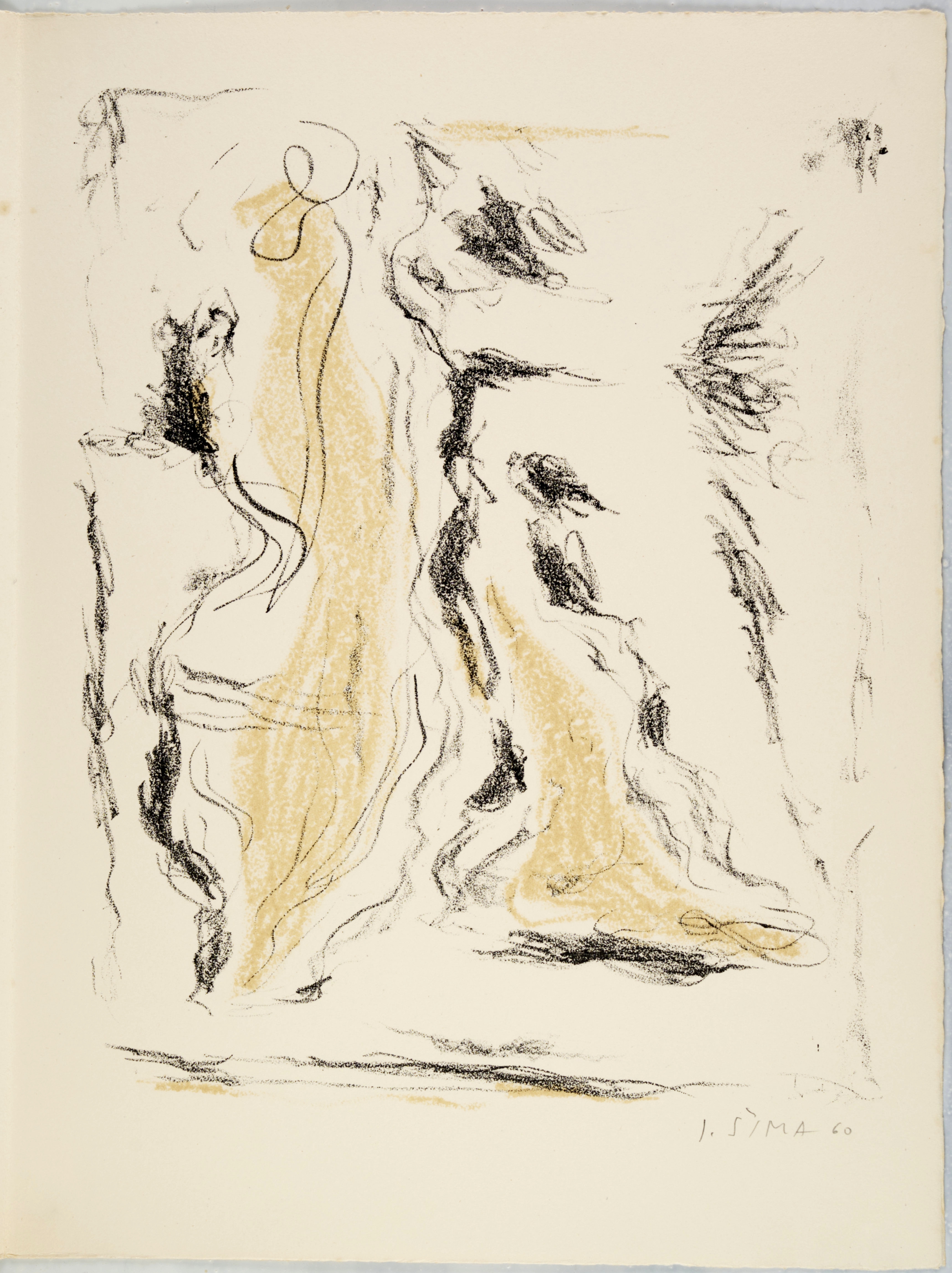 Josef Sima | SACRE ET MASSACRE DE LÂ´AMOUR (1960) | MutualArt