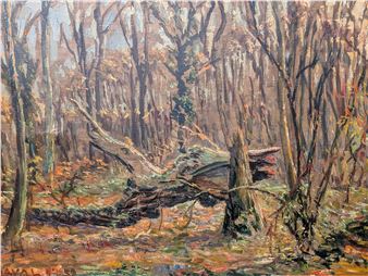 Woodland Scene, Autumn - Fernand Laval
