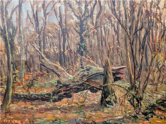 Woodland Scene, Autumn - Fernand Laval