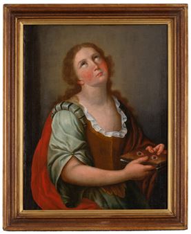 Painting "SAINT LUCIA - Lucia