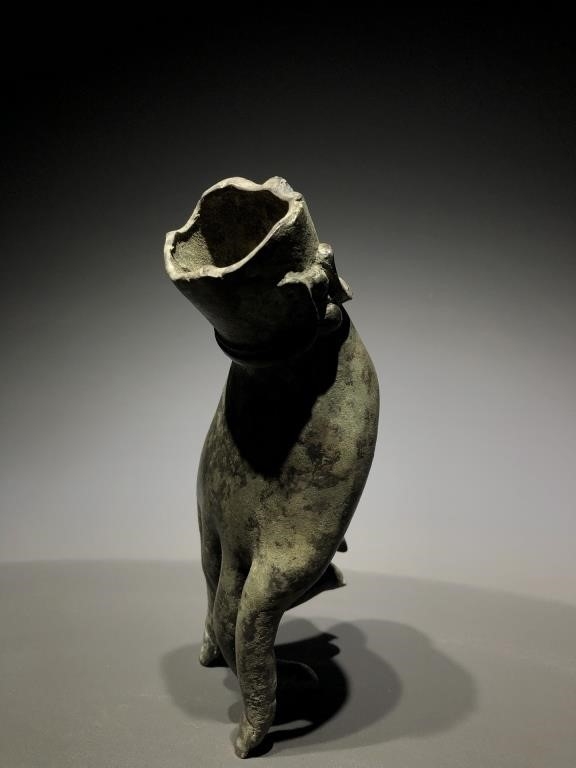 Artwork by Chinese School, Chinese Bronze Sculptural Fragment Hand, Made of Bronze