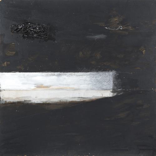 Artwork by Bohdan Kopecky, Vladimir Kopecky, After the rain, Made of assemblage, board