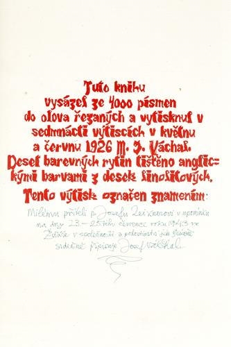 Artwork by Josef Váchal, Giosuè Carducci: Satanu, Made of Wooden sculpture