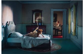 Pink Bedroom (Odalisque) - Richard Tuschman