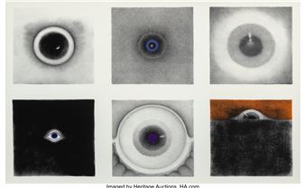 Untitled (Eyes) - Rodolfo Abularach