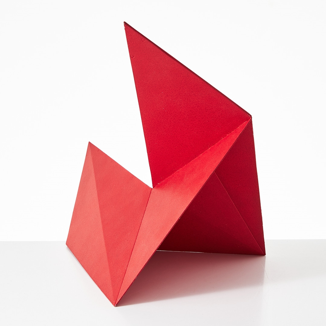 Artwork by Eva Sjöberg, Tidaxel, Made of akryl på aluminium