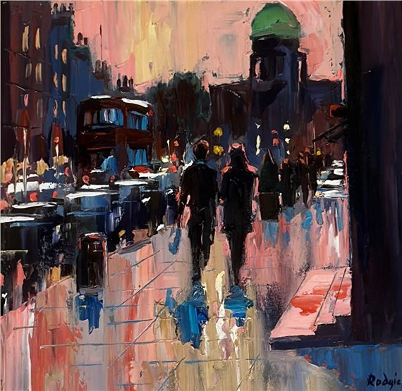 Late Night Shopping, Edinburgh by Lynn Rodgie