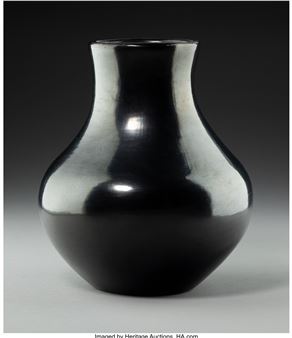 Untitled (San Ildefonso Blackware) - Maria Montoya Martinez
