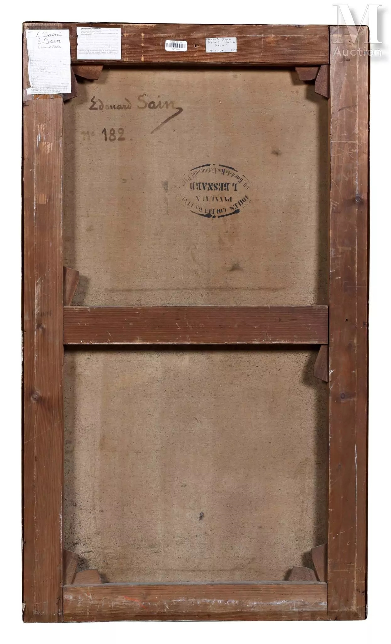 Artwork by Edouard Alexandre Sain, Jeune femme dans les rochers de Capri, Made of Oil on canvas