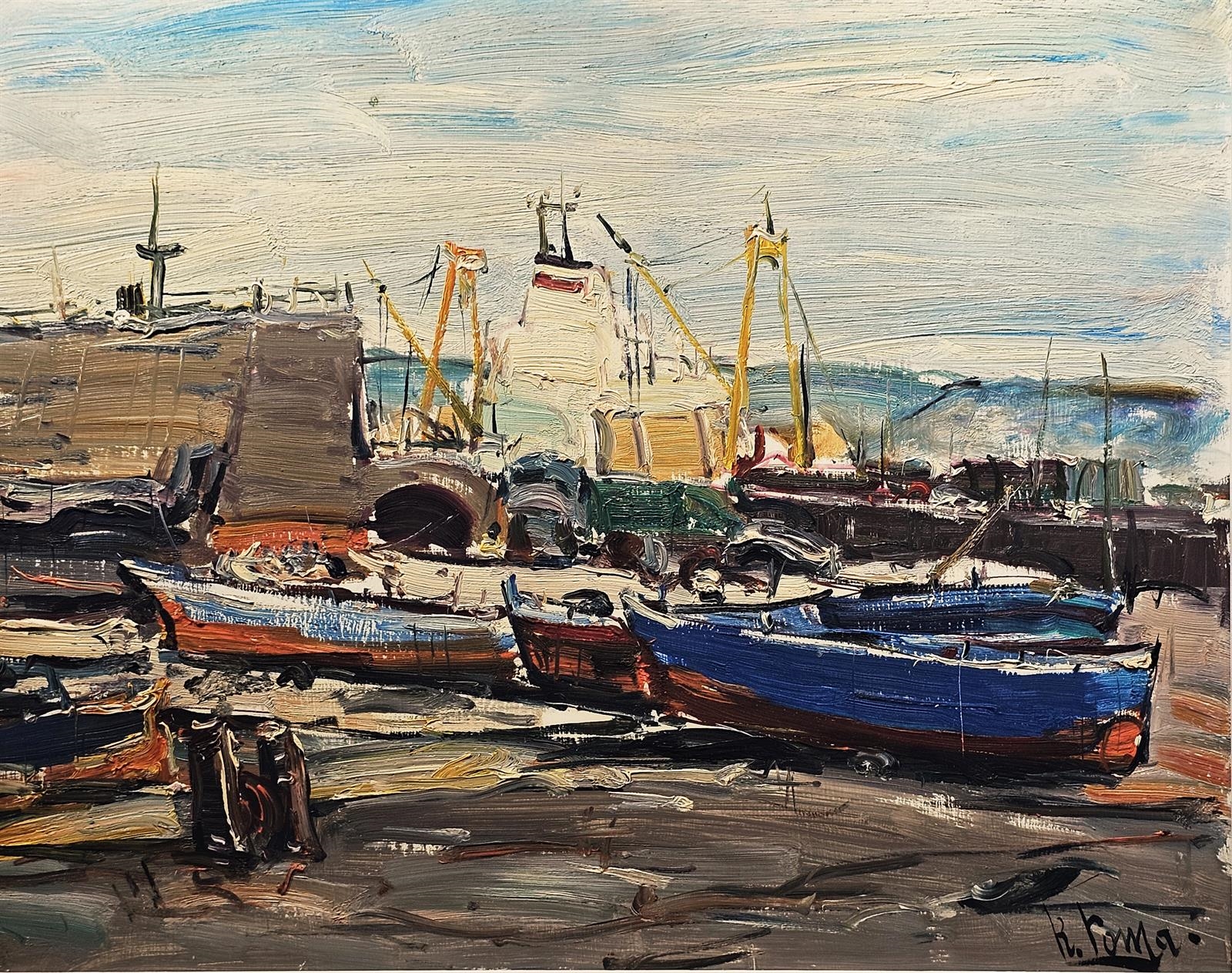 Artwork by Toma Radames, Untitled, Made of oil on masonite