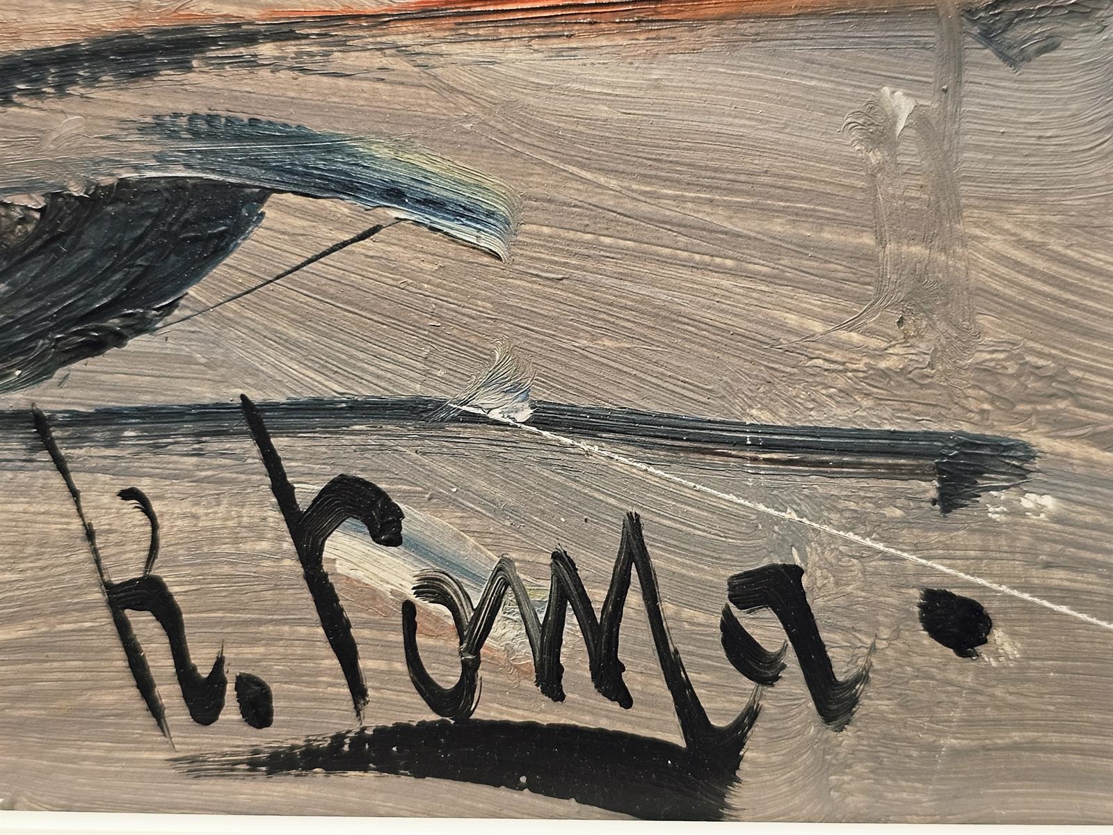 Artwork by Toma Radames, Untitled, Made of oil on masonite