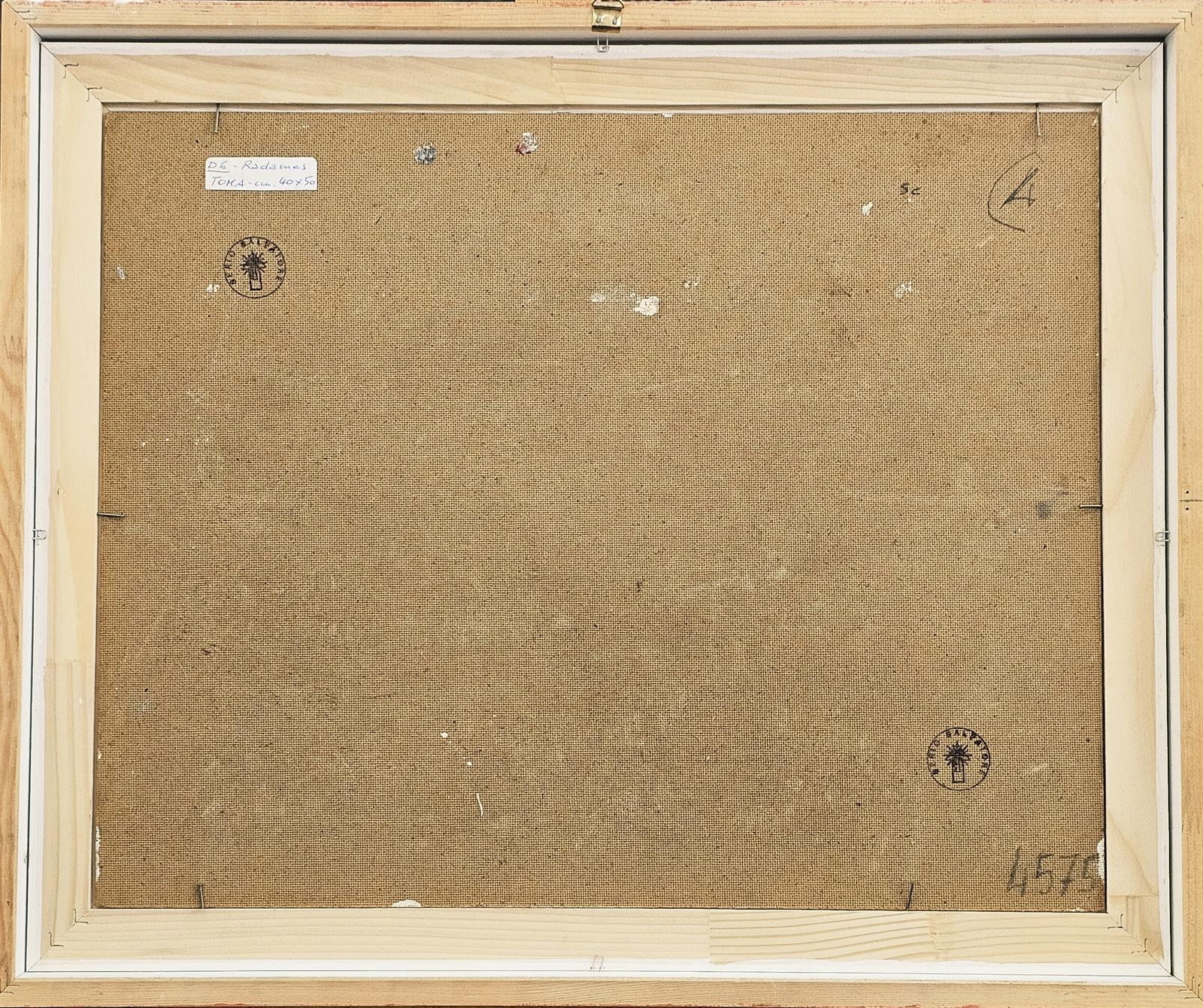 Artwork by Toma Radames, Untitled, Made of oil on masonite