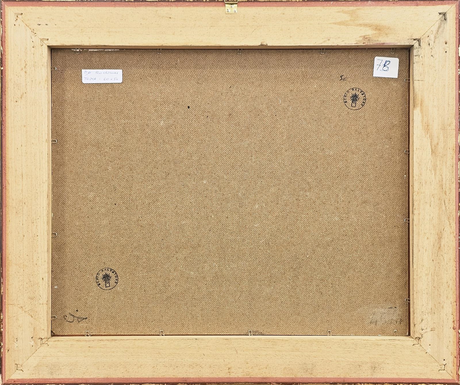 Artwork by Toma Radames, Paesaggio, Made of oil on masonite