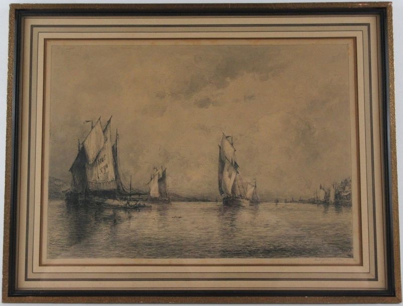 Henri Seghers | Marine (1880) | MutualArt