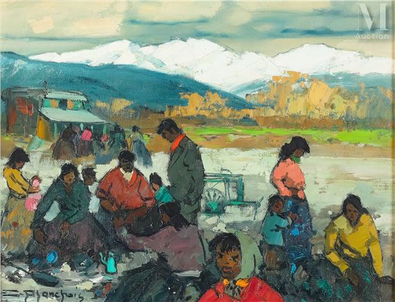 Maura et sa tribu by Édouard Planche, 1970