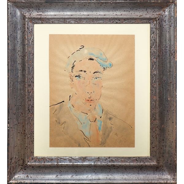 Artwork by Filippo de Pisis, Man, 1945