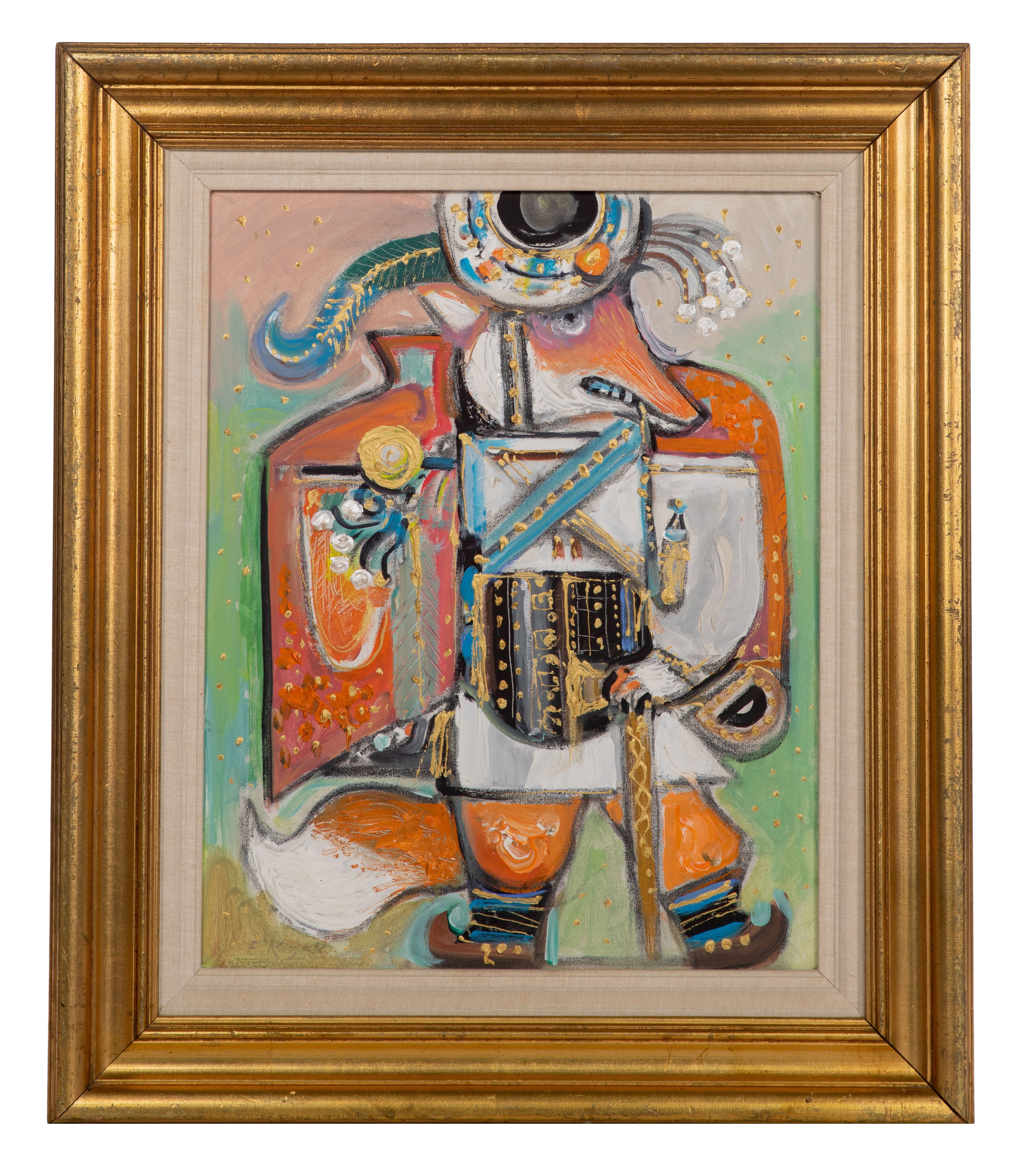 Artwork by E. Kozak, Untitled, Made of Mixed Media On Canvas