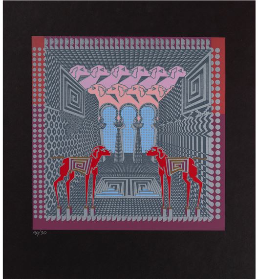 Untitled (Architectural Dogs)