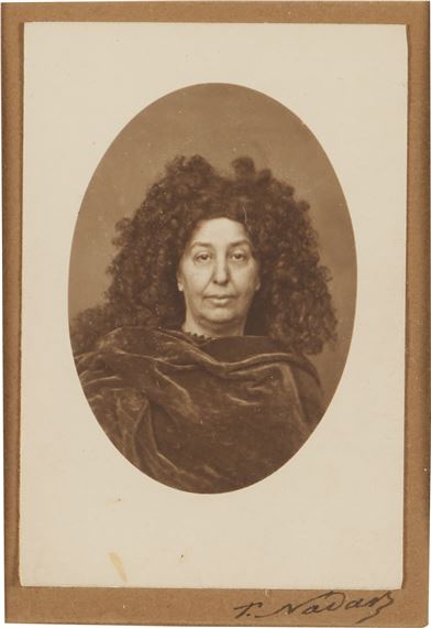 George Sand | A striking portrait of the author by Gaspard-Félix Tournachon Nadar - Gaspard-Félix  Tournachon