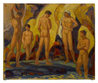 Bathers - Ludwig von Hofmann