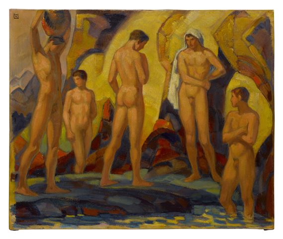 Bathers - Ludwig von Hofmann