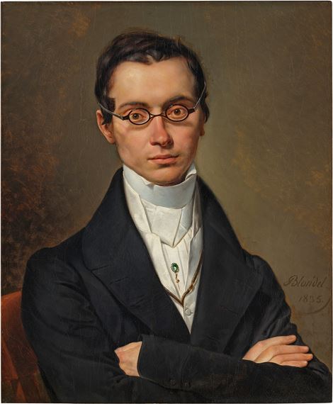 Portrait of a Man, said to be Charles Viollet - Merry-Joseph Blondel