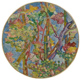 Les vignes - Théo van Rysselberghe