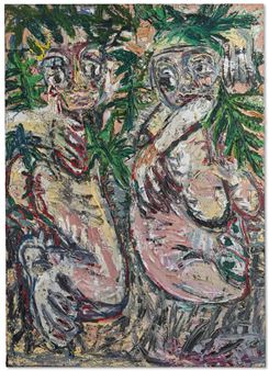 Belfie Girls (Leaves) - Daniel Crews-Chubb