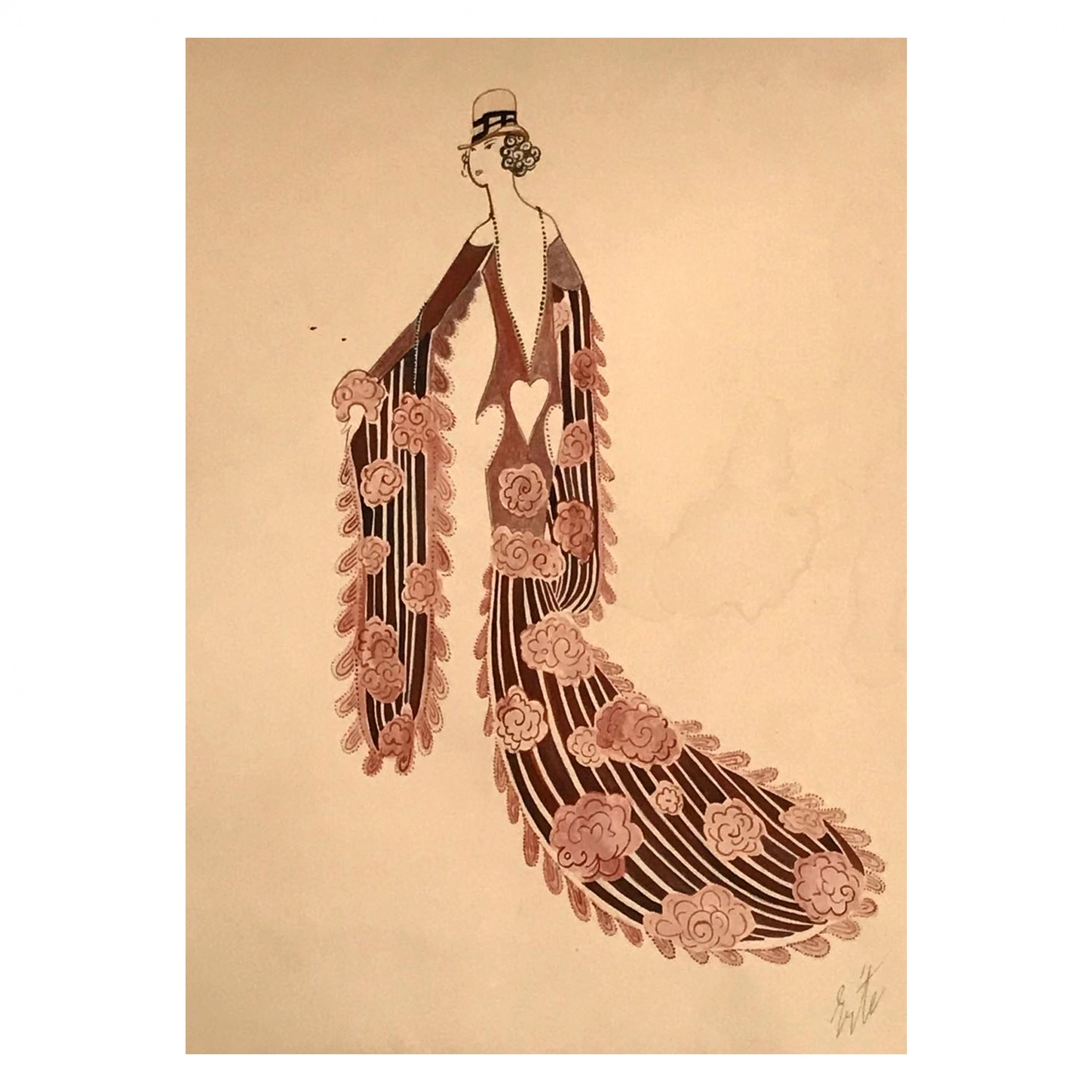 Erté | Drawing from the Stage Costumes (20th Century) | MutualArt