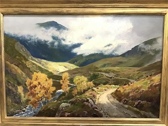 George Melvin Rennie | A Highland Burn | MutualArt